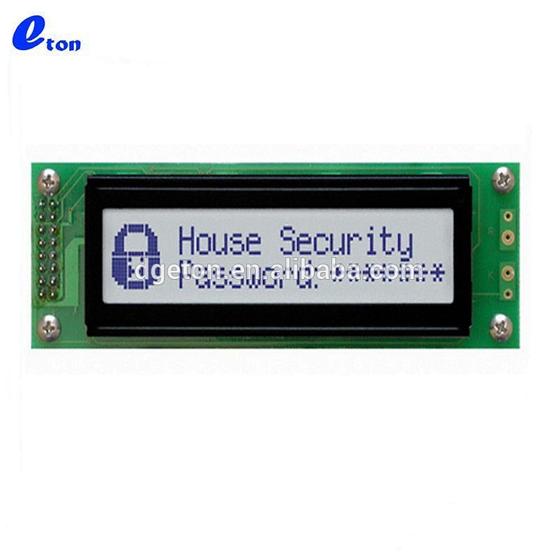20x2 character LCD display module