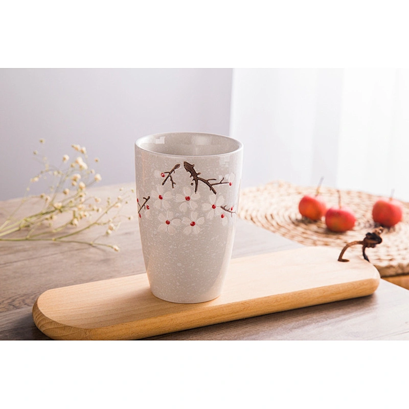 Ceramic Tea Cup Set Creative Japanese and Korean Style Cold Water Kettle Set Coffee Milk Cup