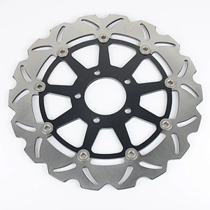 Stainless Steel Wave floating motorcycle brake disc for street bike