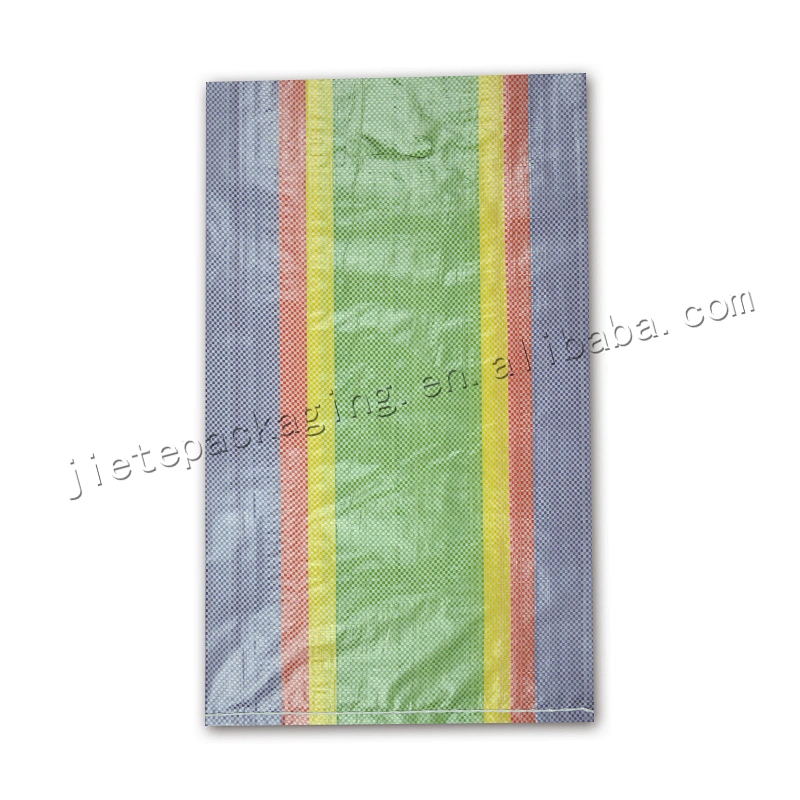 Customized new design reusable pp woven shopping bag with D handle