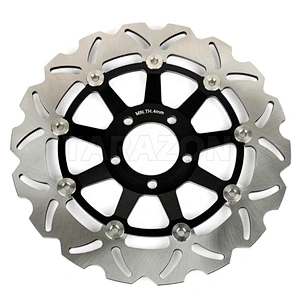 Wave Floating Motorcycle Brake Disc Rotor FOR Racing Bike