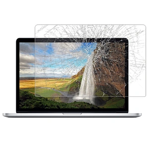 Factory price anti glare 2.5D 9h Hardness tempered glass screen protector for macbook pro retina laptop screen film