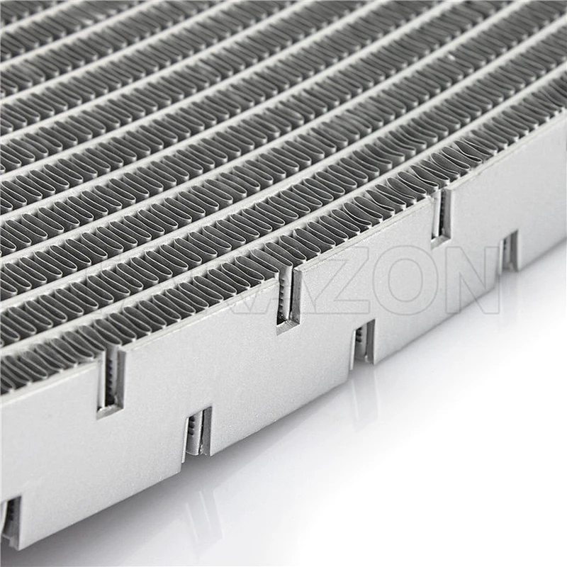 Custom aluminum motorcycle radiator for suzuki gsx1300