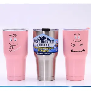Customized stainless steel take away coffee cup