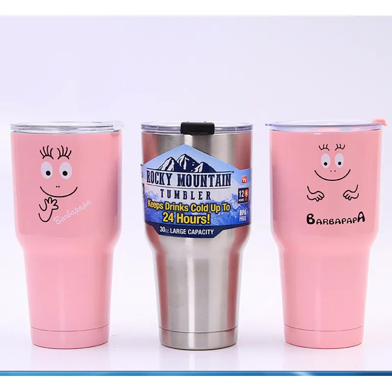 Customized stainless steel take away coffee cup