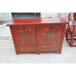 chinese reproduction handmade painting cabinet/painting sideboard