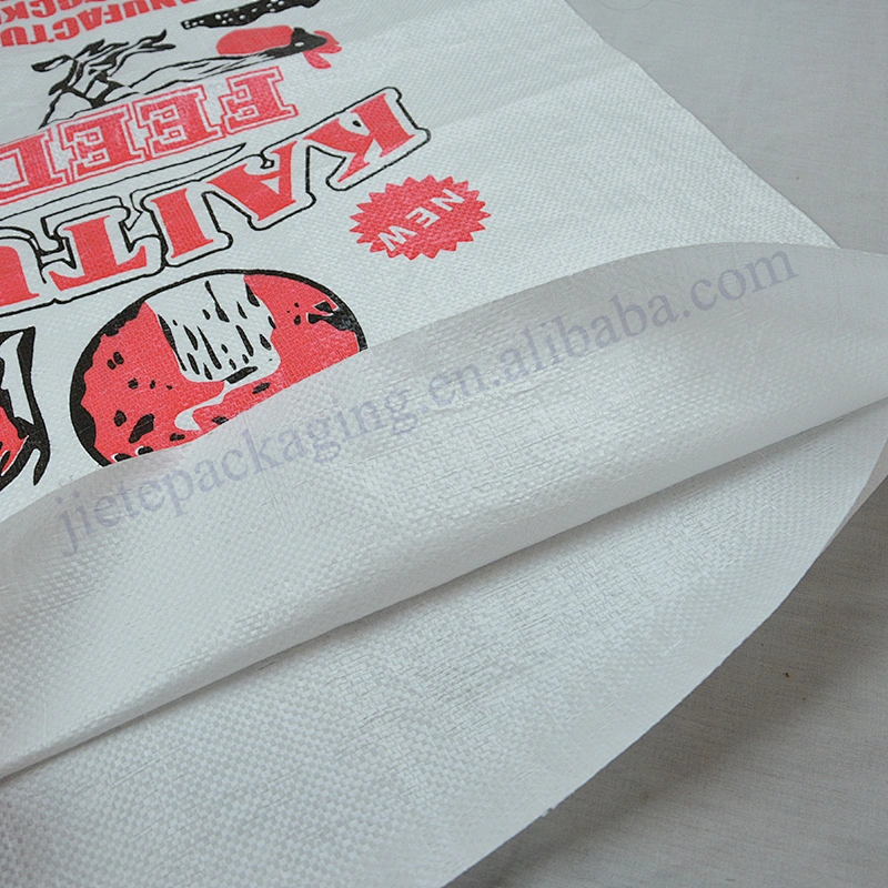 Supply professional pp woven chicken bulk feed bag