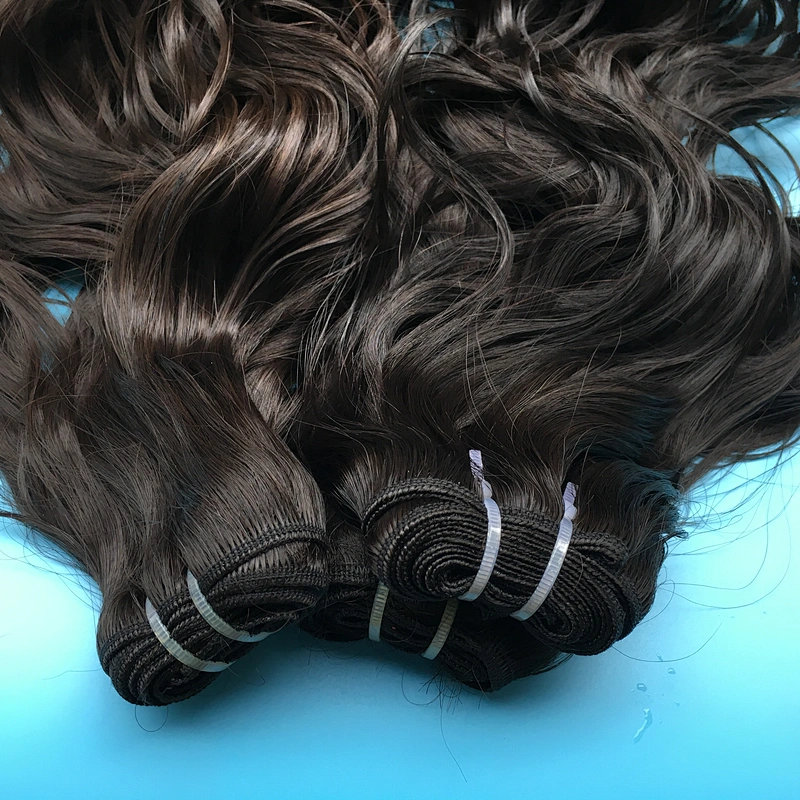 No shedding no tangle soft and smooth cambodian virgin hair wavy hair raw cambodian hair vendor
