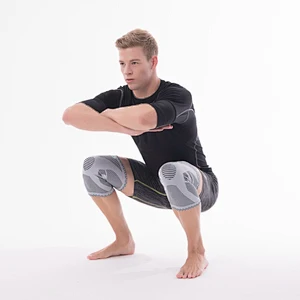 2018 Premium Quality Sports Knee Sleeve Breathable Knee Pad Compression Knee Brace