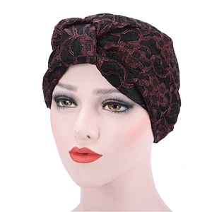 Wholesale 2016 fashion muslim hijab cap new style Big satin bonnet turban
