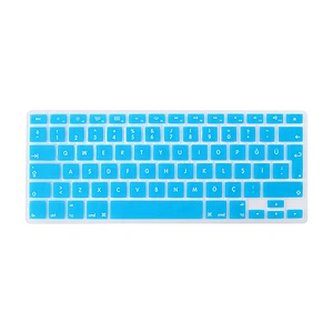Turkish EU Keyboard skin silicone keyboard cover keyboard protective film for macbook air 13 For Macbook Air Pro Retina