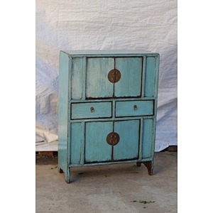 Chinese antique Reclaimed Wood Kitchen Furniture Kitchen Cupboards furniture chinese sideboard blue