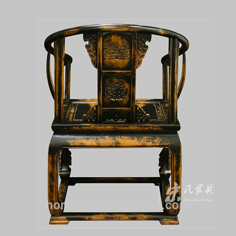 chinese restaurant classical wooden armchair