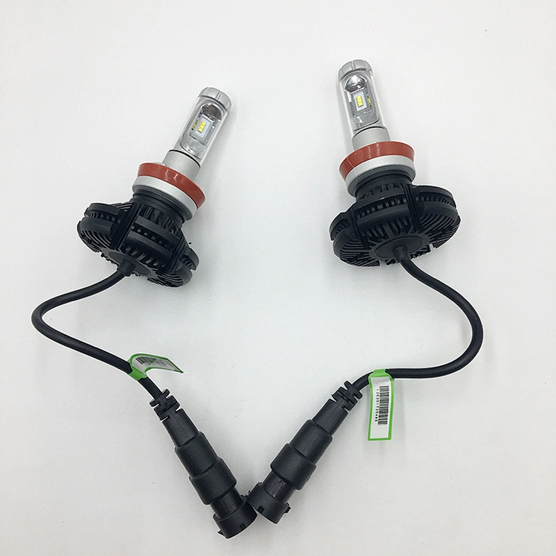 BEST Bright Z E S Chip IP67 25w 6000lm Auto led headlight bulb h11 x3 led headlight
