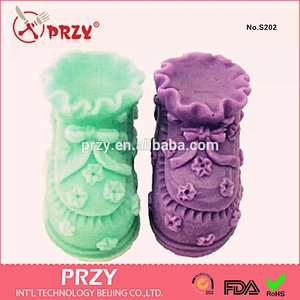 Handmade shoes 3d silicone soap mold