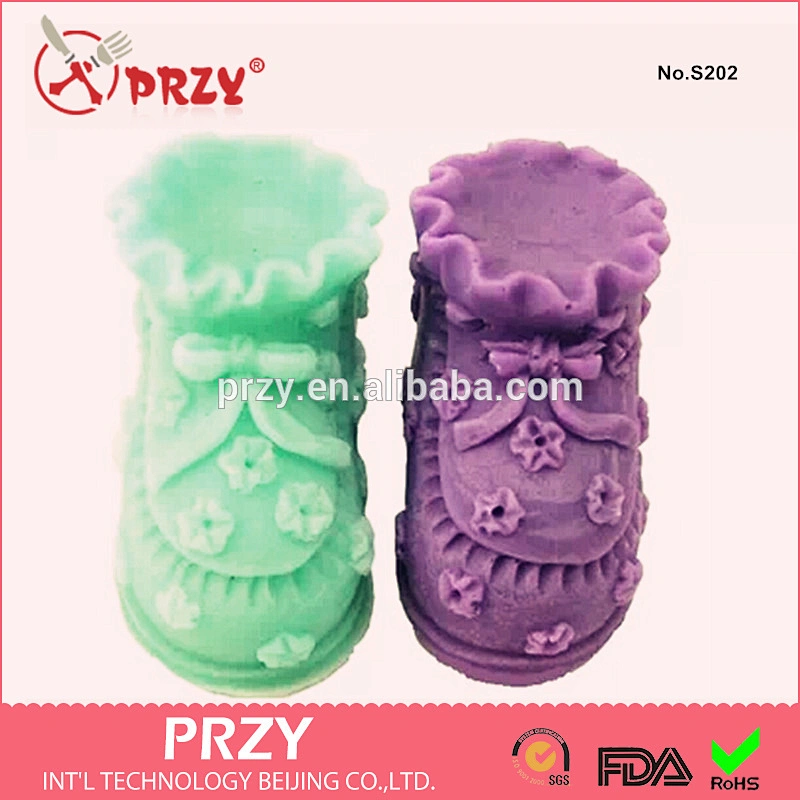 Handmade shoes 3d silicone soap mold