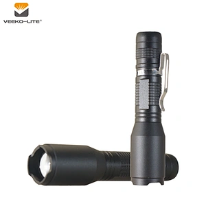 2018 Best Selling 1AA Battery  Zoomable Torch 100 lumens Pen light  Aluminium Flashlight