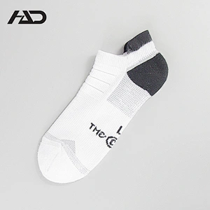 men's white fashion dress running socks
