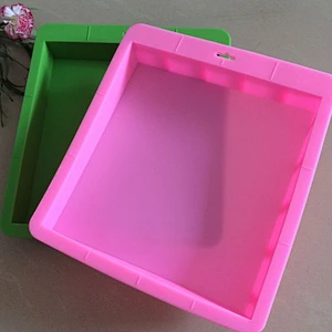 Loaf big soap molds 3kg Square Silicone Loaf Soap Mold