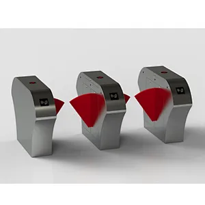 Low Price Security Flap Turnstile Gate For Train Station And Supermarket