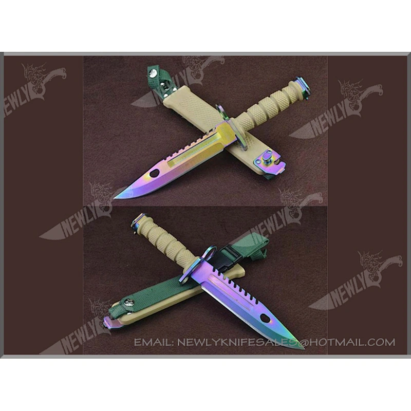 Popular Steel Blade Tactical Military Knife Fixed Knife