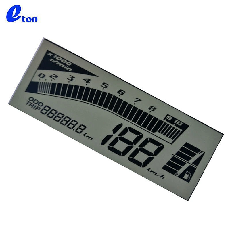 Custom digit segment lcd display transparent lcd module
