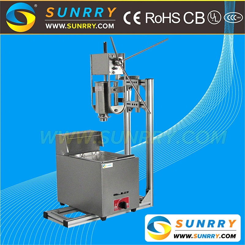 2018 New Design Most Popular Automatic Churros Making Machine and Churro Deep Fryer Machine