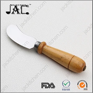High Quality Wood Handle Stainless Steel Cheese Knife