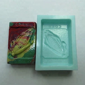 3D Corn pattern Soap silicone molds Handmade soap making Silicone Mold QT0038