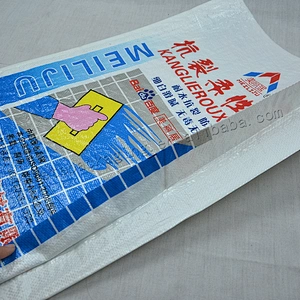 20kg wholesale white plastic moisture proof pp woven cement bag for wall,interior painting wall putty bag