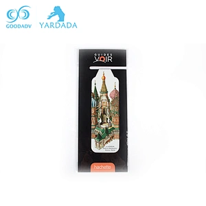 China Supplier Custom magnetic bookmark / magnet bookmark / folding magnetic bookmark