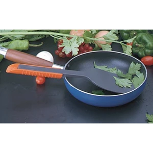 S/S+PA 9.5*9*3.8 kitchen tools food grade non stick silicone shovel/frying spoon/cooking spoon
