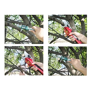 Rechargeable Battery Electric Cordless Secateurs Sharp Cutting Tool Branch Cutter