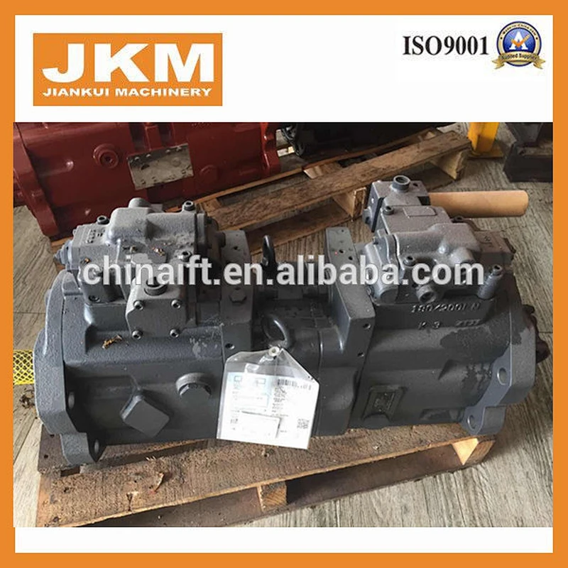 Excavator parts 333/J1487 main pump assy for JS220 JS210 JS200 New starter motor 4HK1
