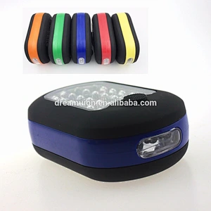 27 LED Work Light Hook Flashlight with Magnet and 2 Light Modes Camping Bright