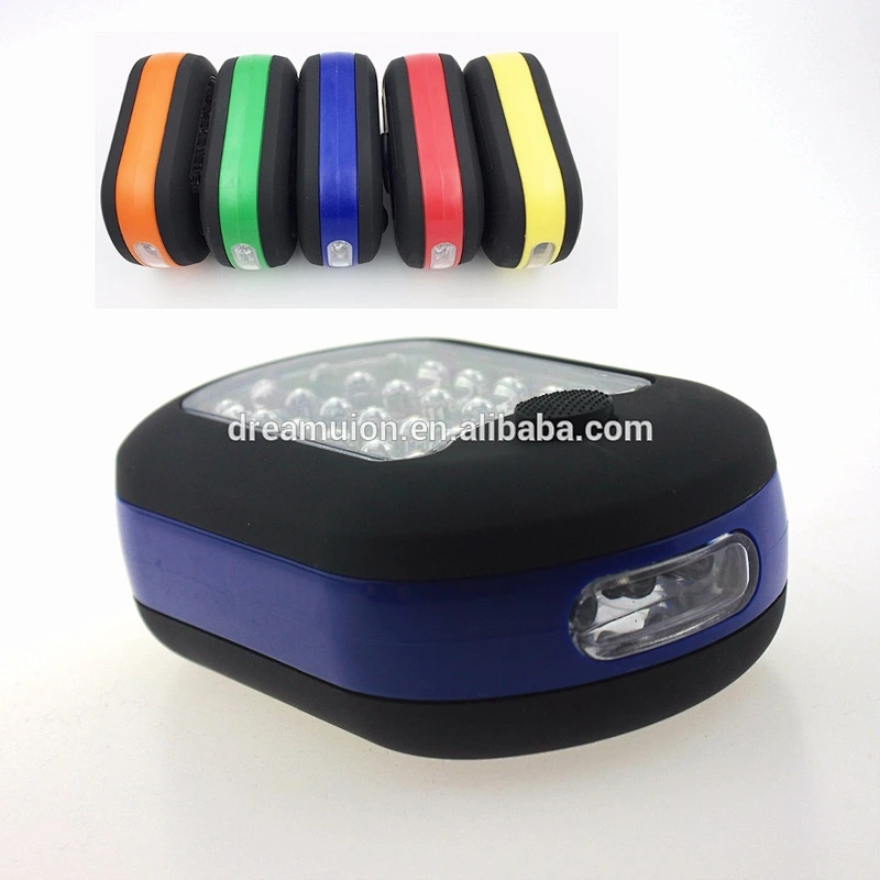 27 LED Work Light Hook Flashlight with Magnet and 2 Light Modes Camping Bright