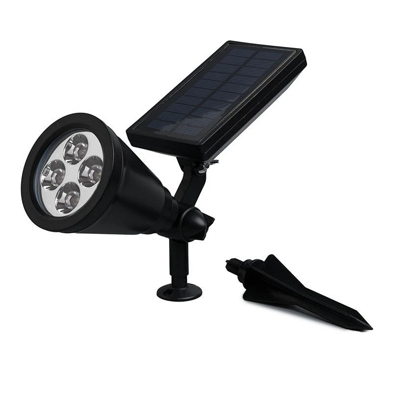 4 Leds Warm White Garden Led Solar Lights Outdoor solar light control CE RoHS