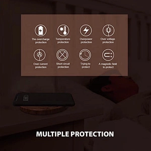 High quality wooden wireless charger for convenient and safe carrying