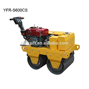 600kg 7HP Soil Two Vibration Drum Roller Compactor YFR-S600CS