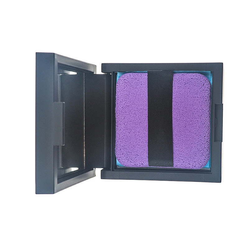 2018 Best oil sucking paper with makeup mirror and powder puff