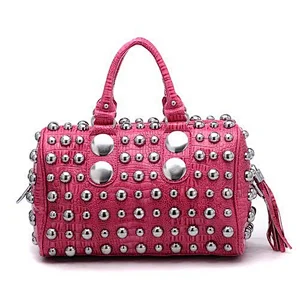 Newest studs pu handbags G5190