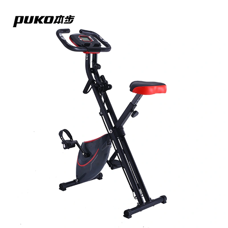 2018 New Home Fitness Slimming Equipment Electric Magnetic Exercise Bike With Rope