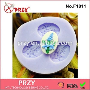 2015 hotsale Polymer clay mini silicone fondant mold