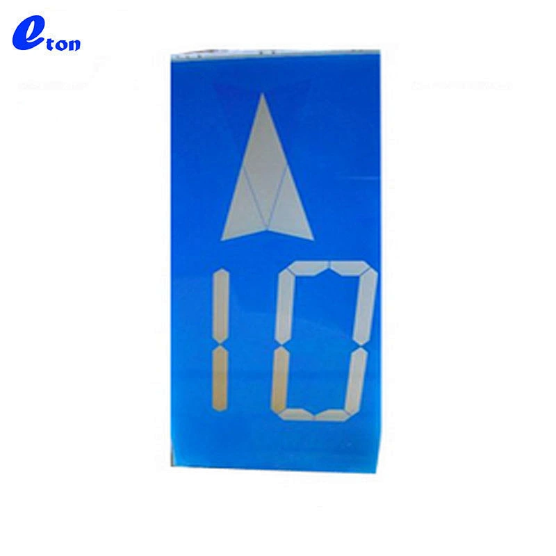 Custom lcd display module with glass panel for elevator
