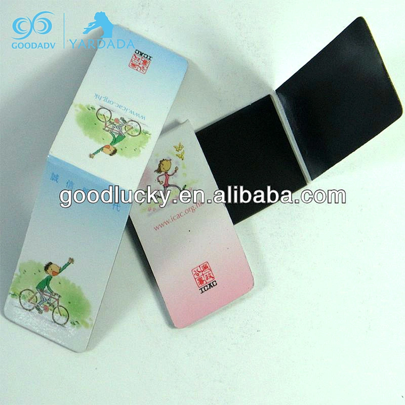 Factory professional custom notebook magnetic book mark