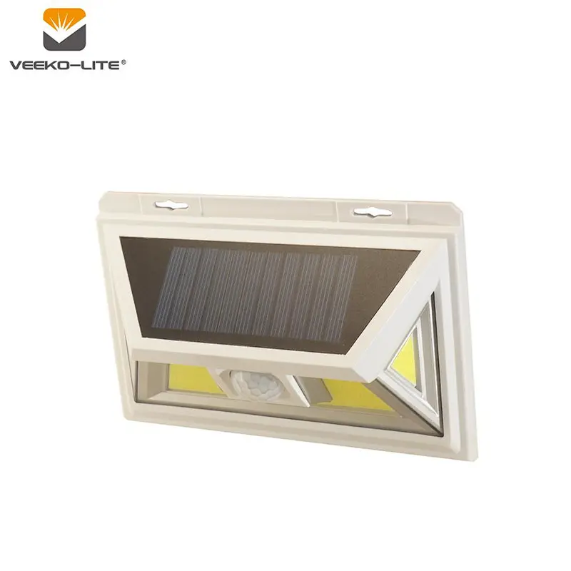 Wireless outdoor Garden flood waterproof LED Solar rechargeable motion sensor light COB rechargeable solar sensor light
