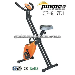 foldable exercise bike two wheels with GS certification