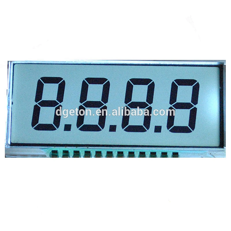lcd 7 segment 4 digits small size Fuel Dispenser LCD display