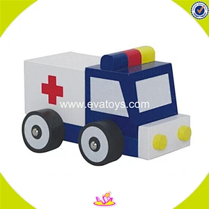 Wholesale new design Mini Colorful wooden truck car toy for baby W04A097