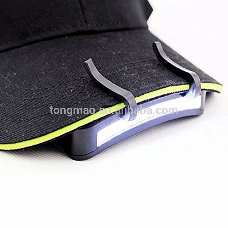 Cycling Hiking LED Light Lamp Baseball Cap Clip-on hat